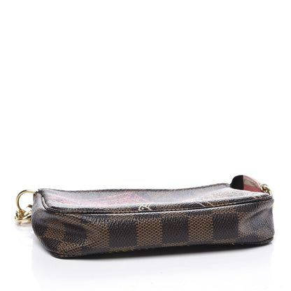 Louis Vuitton Damier Ebene 2014 Christmas Animation Mini Pochette Accessories 3 of 10
