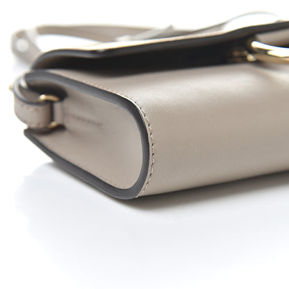 Chloe Suede Calfskin Mini Faye Shoulder Bag Motty Grey 9 of 13
