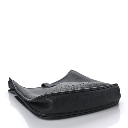 Hermes Taurillon Clemence Evelyne III GM Black 3 of 8