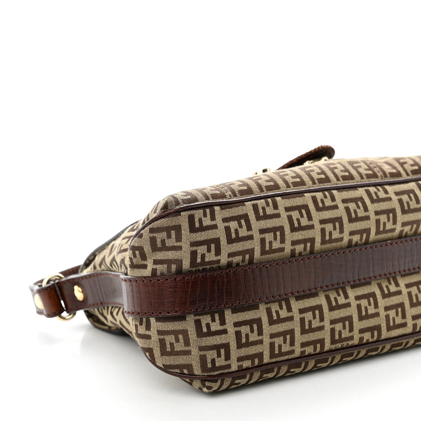 Zucchino Logo Shoulder Bag Tobacco
