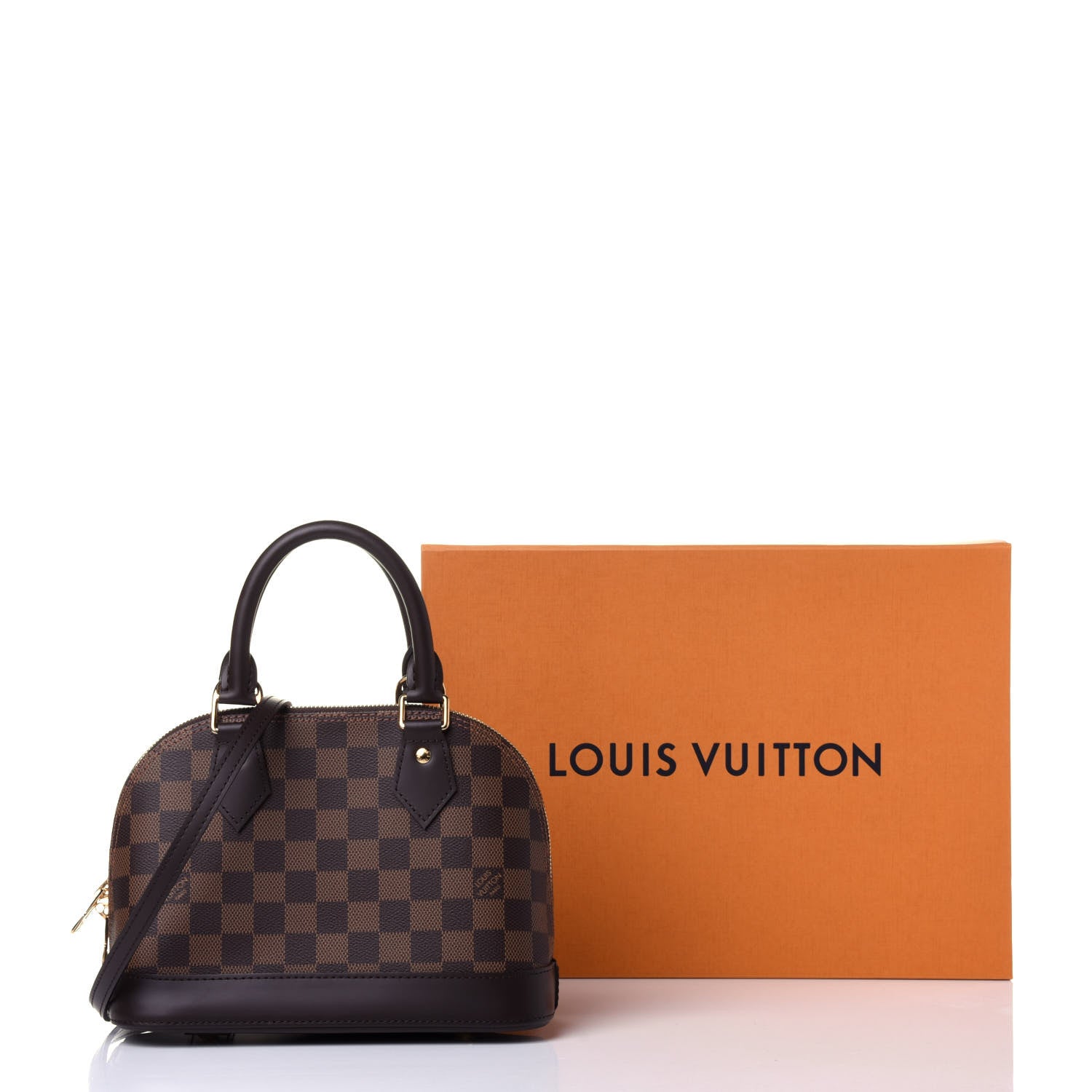 Louis Vuitton Damier Ebene Alma BB 13 of 13