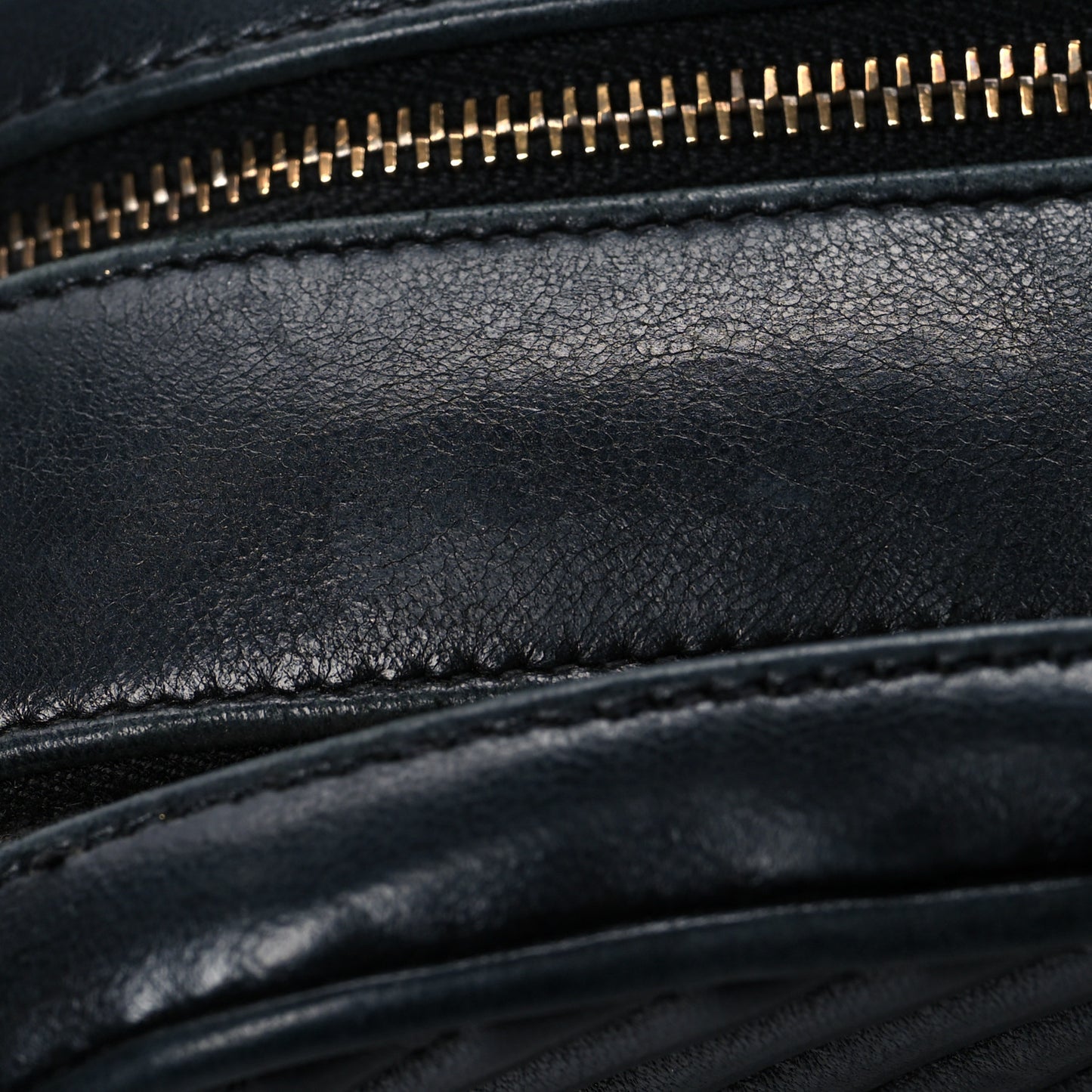 Lambskin Small Coco Boy Camera Case Black
