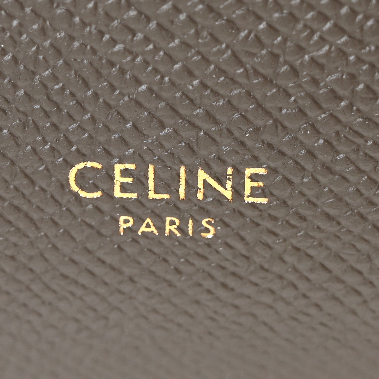 Celine Grained Calfskin Nano Belt Bag Grey 6 of 10