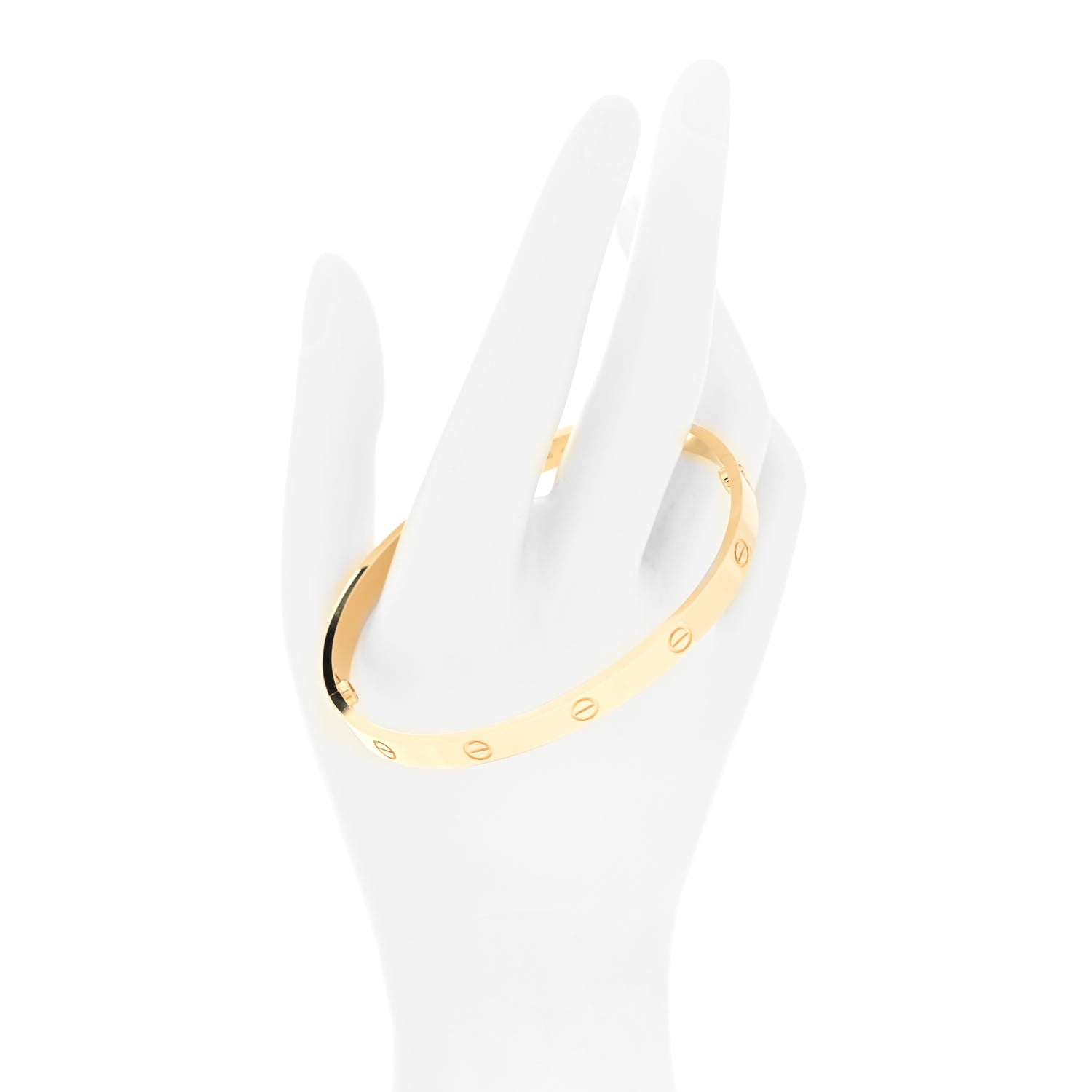 Cartier 18K Yellow Gold LOVE Bracelet 21 2 of 6