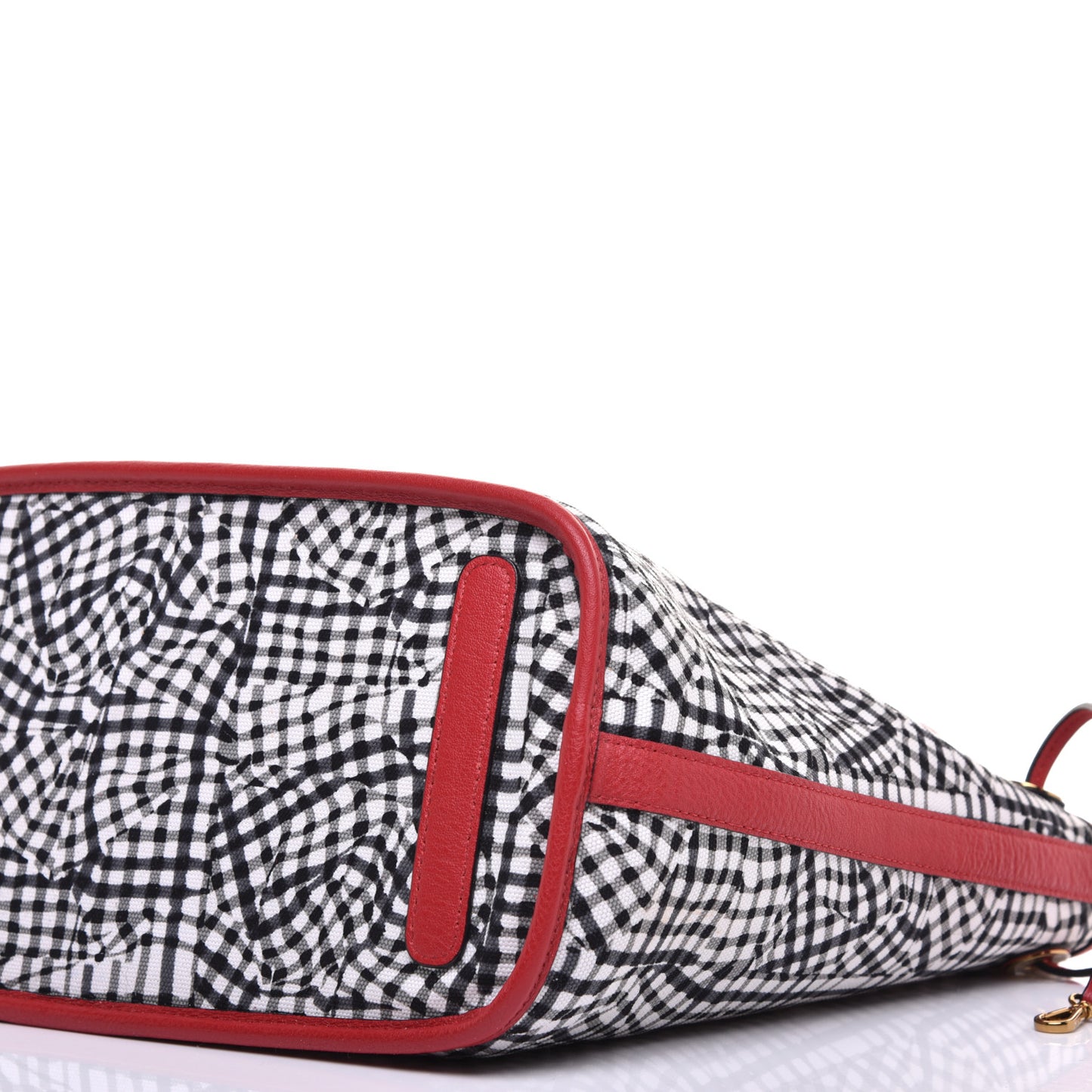 Visetos Medium Liz Reversible Shopper Tote Ruby Red