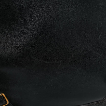 Gucci Calfskin Bamboo Backpack Black 24 of 28