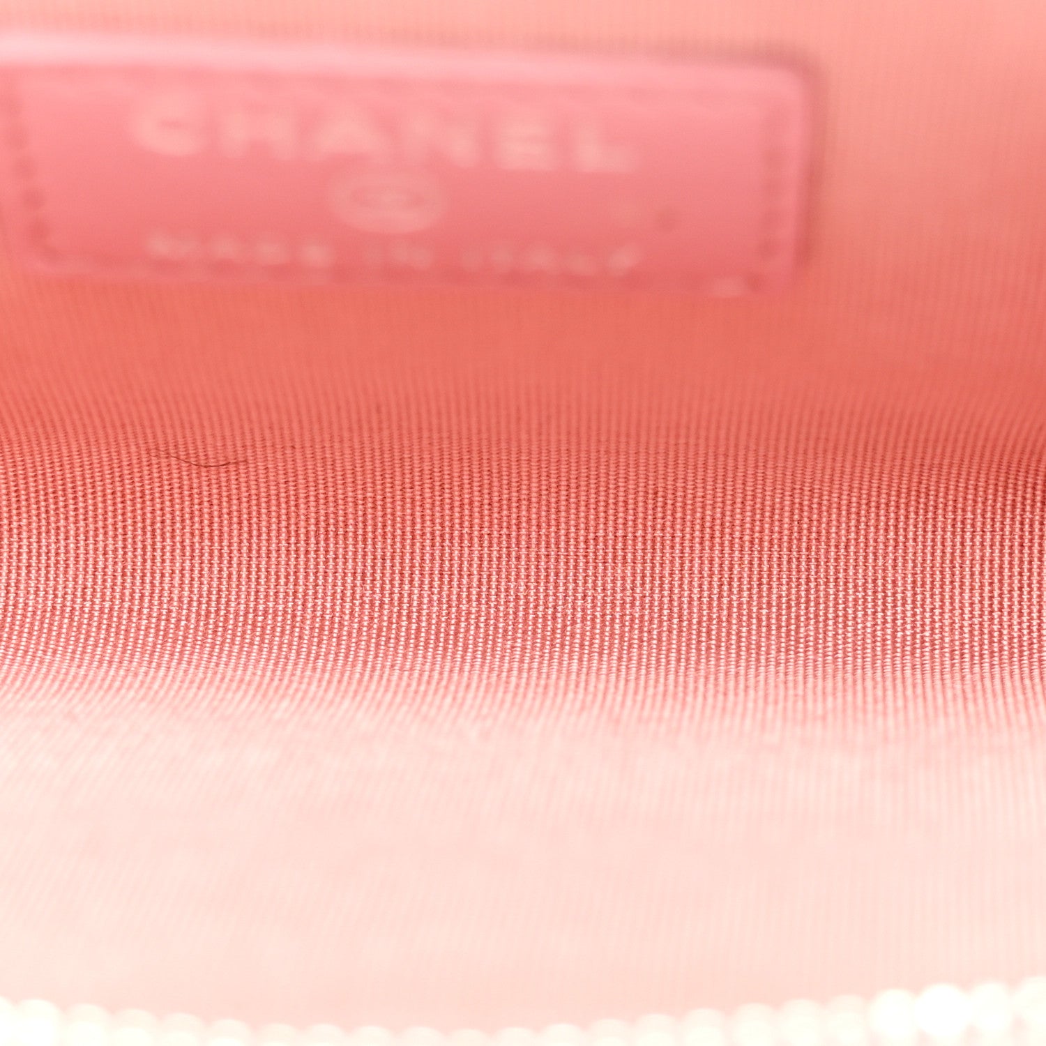 Chanel Lambskin Camellia Embossed Key Holder Case Pink 5 of 7