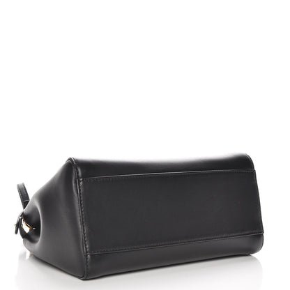 Fendi Nappa Mini Peekaboo Iconic Satchel Black 5 of 10