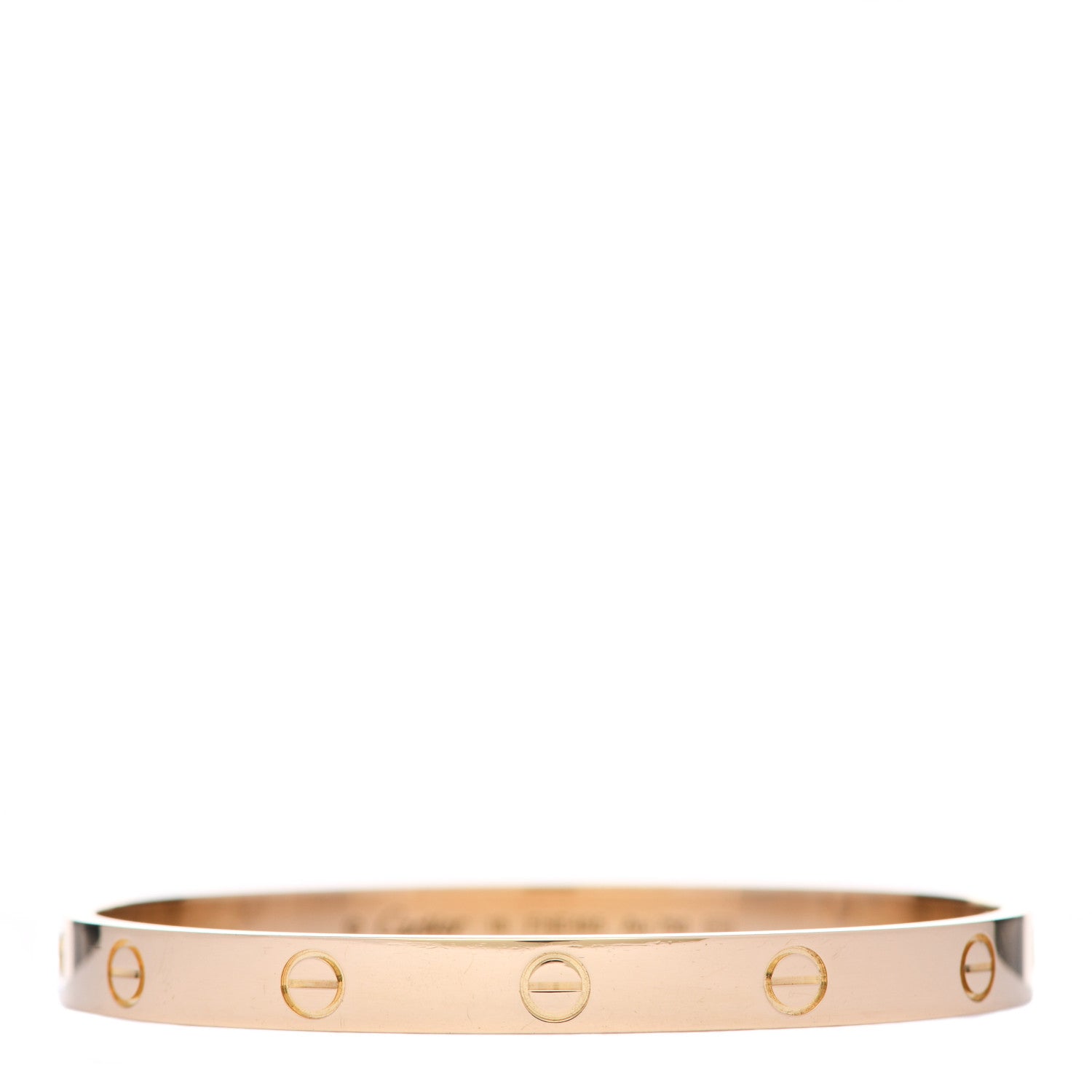 Cartier 18K Yellow Gold LOVE Bracelet 18 1 of 5