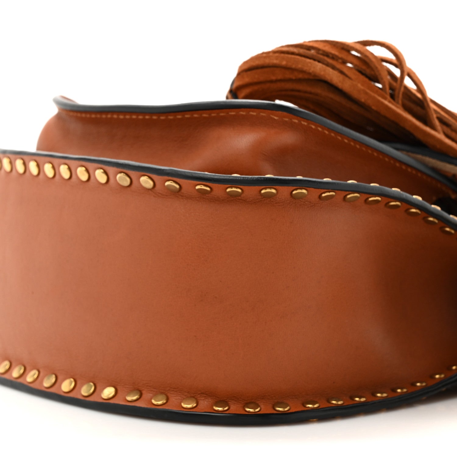 Chloe Calfskin Braided Mini Hudson Shoulder Bag Caramel 8 of 11