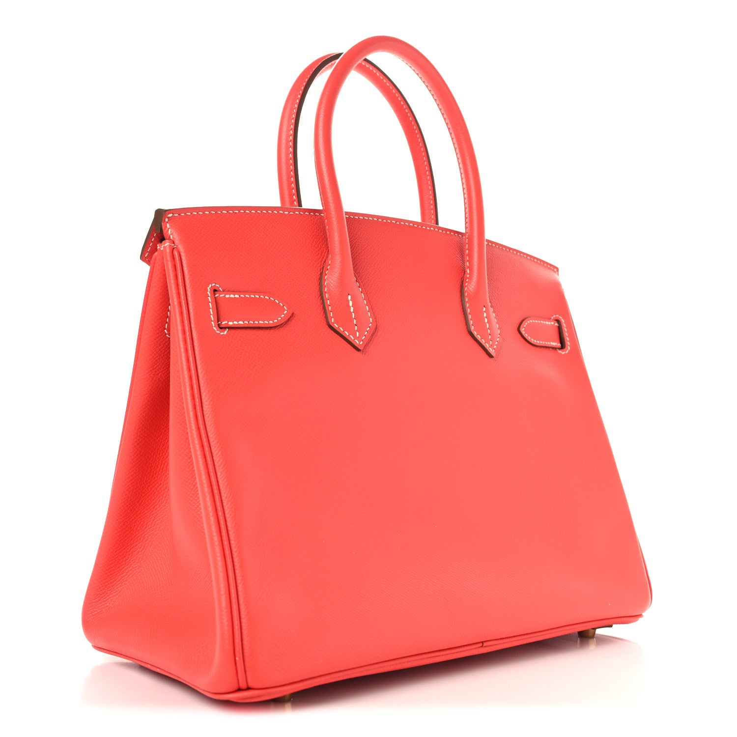 Hermes Epsom Candy Birkin 30  Rose Jaipur Gold 3 of 12