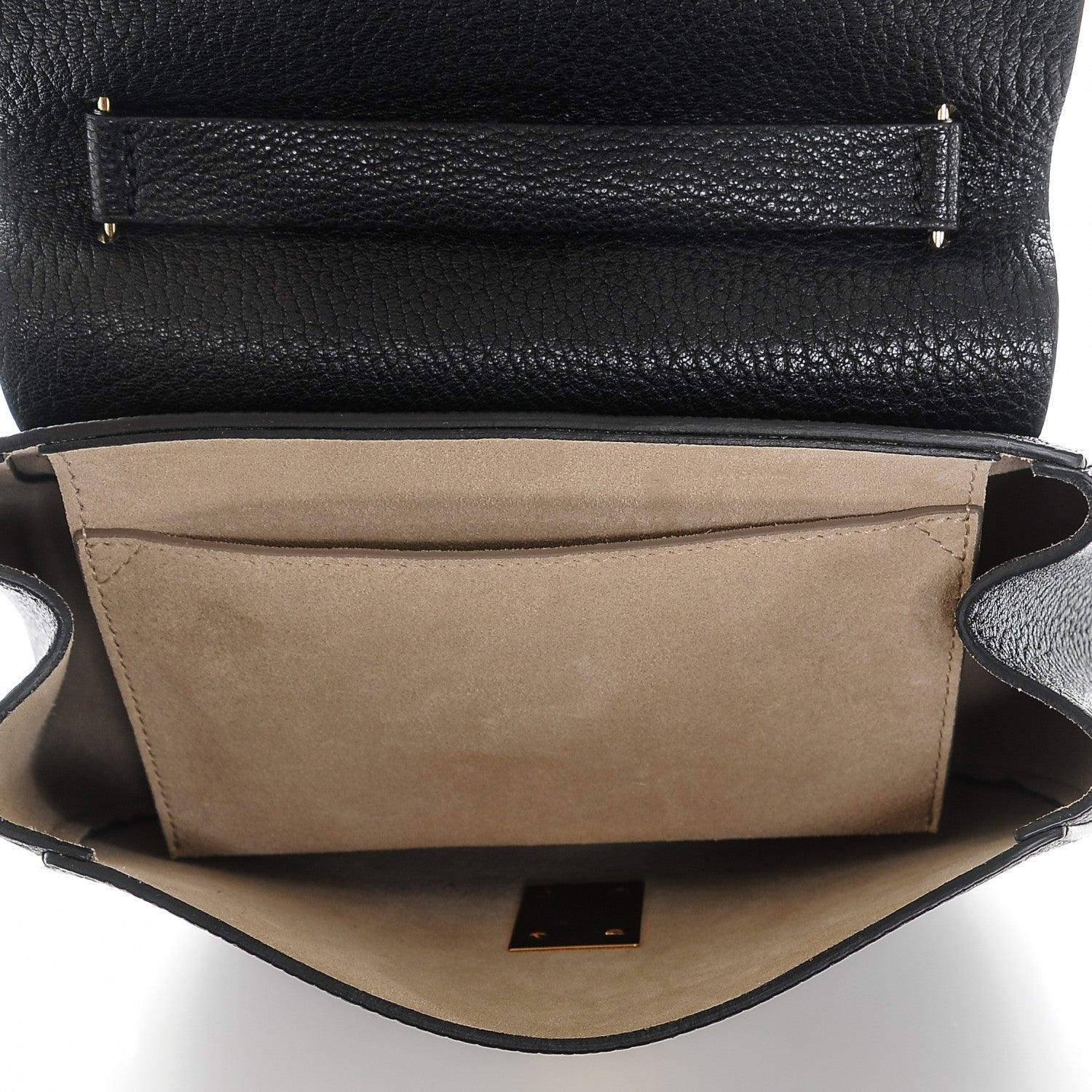 Chloe Grained Lambskin Drew Shoulder Bag Black 5 of 6