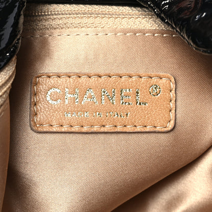 Chanel Vinyl XL Rock and Chain Flap Black 6 of 9