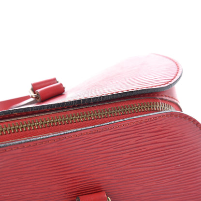 Louis Vuitton Epi Soufflot Castillan Red 6 of 15