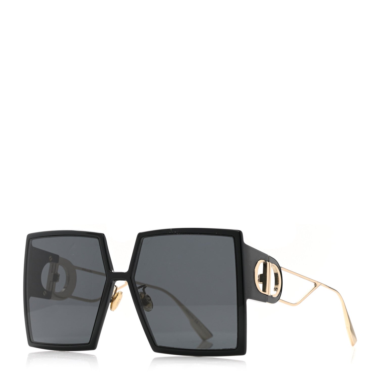 Christian Dior Square 30 Montaigne Sunglasses Black 1 of 9
