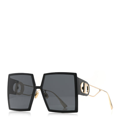 Christian Dior Square 30 Montaigne Sunglasses Black 1 of 9