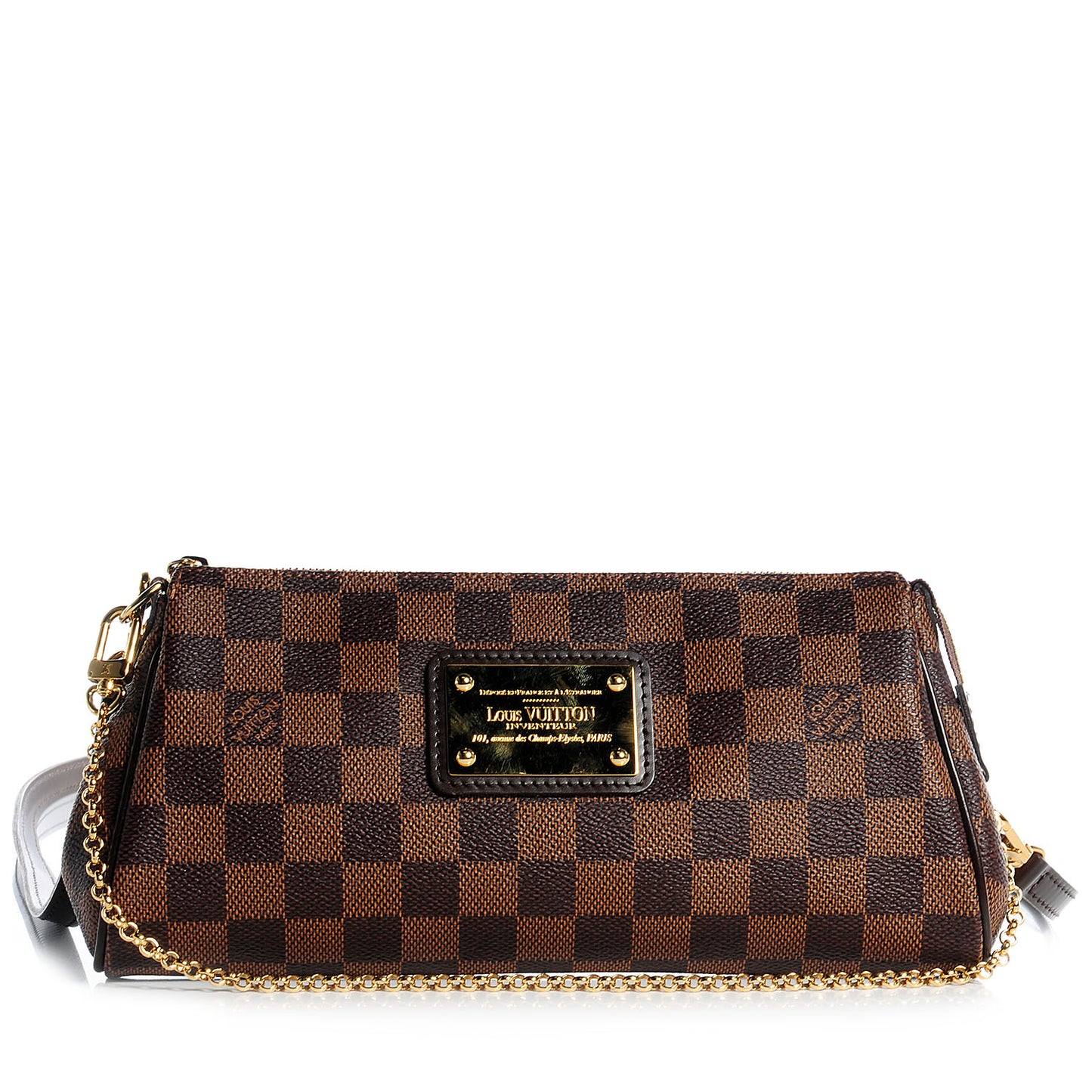 Damier Ebene Eva Clutch