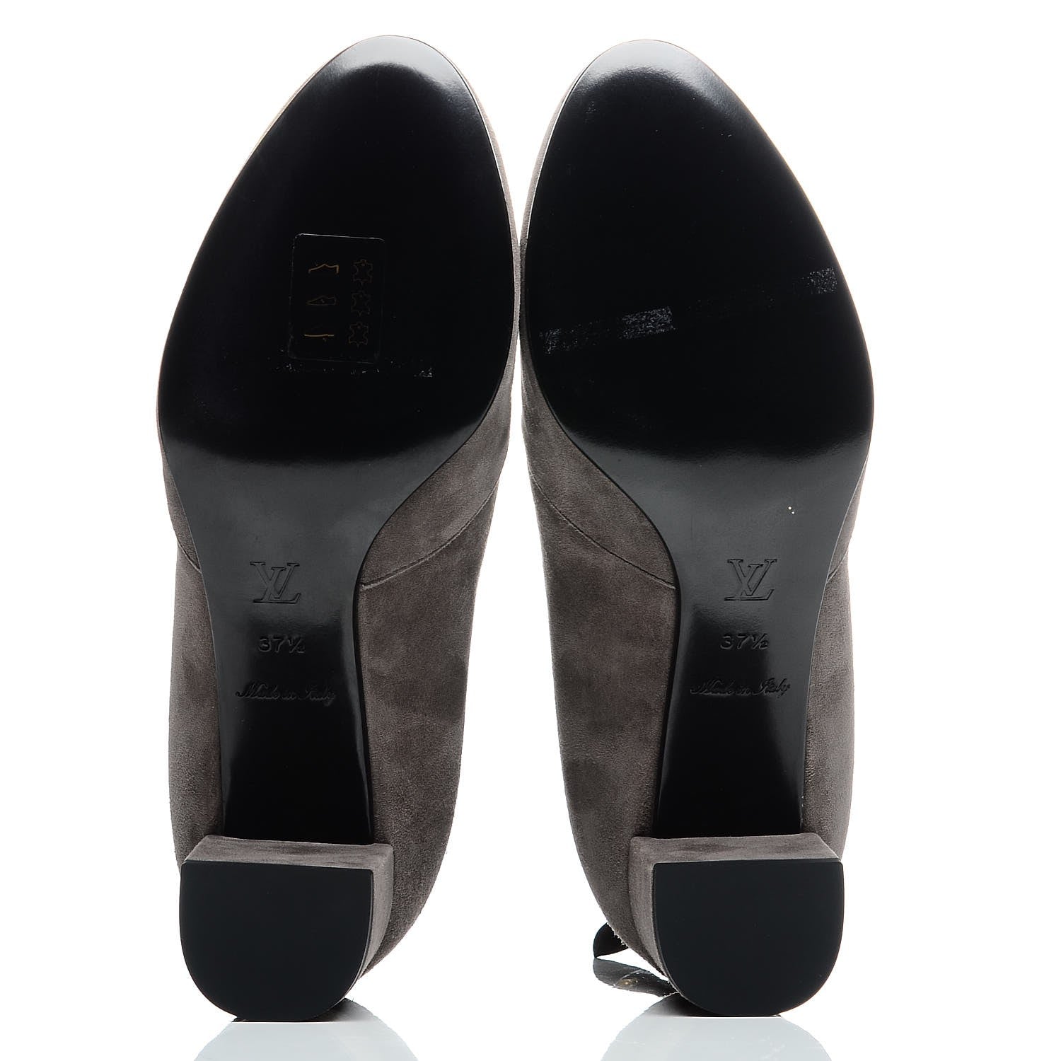 Louis Vuitton Suede Masterclass Ankle Boots 37.5 Gris 5 of 8