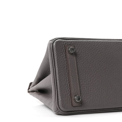 Hermes Togo Birkin 25 Etain 9 of 10