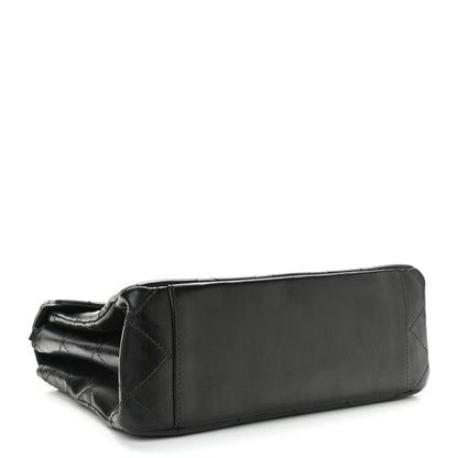 Chanel Lambskin Quilted Shoulder Flap Bag So Black 3 of 12