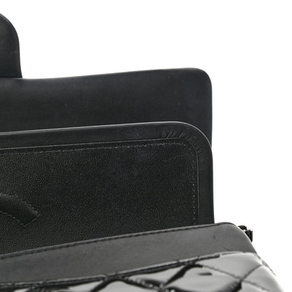 Chanel Patent Quilted Medium Double Flap Black 11 of 11