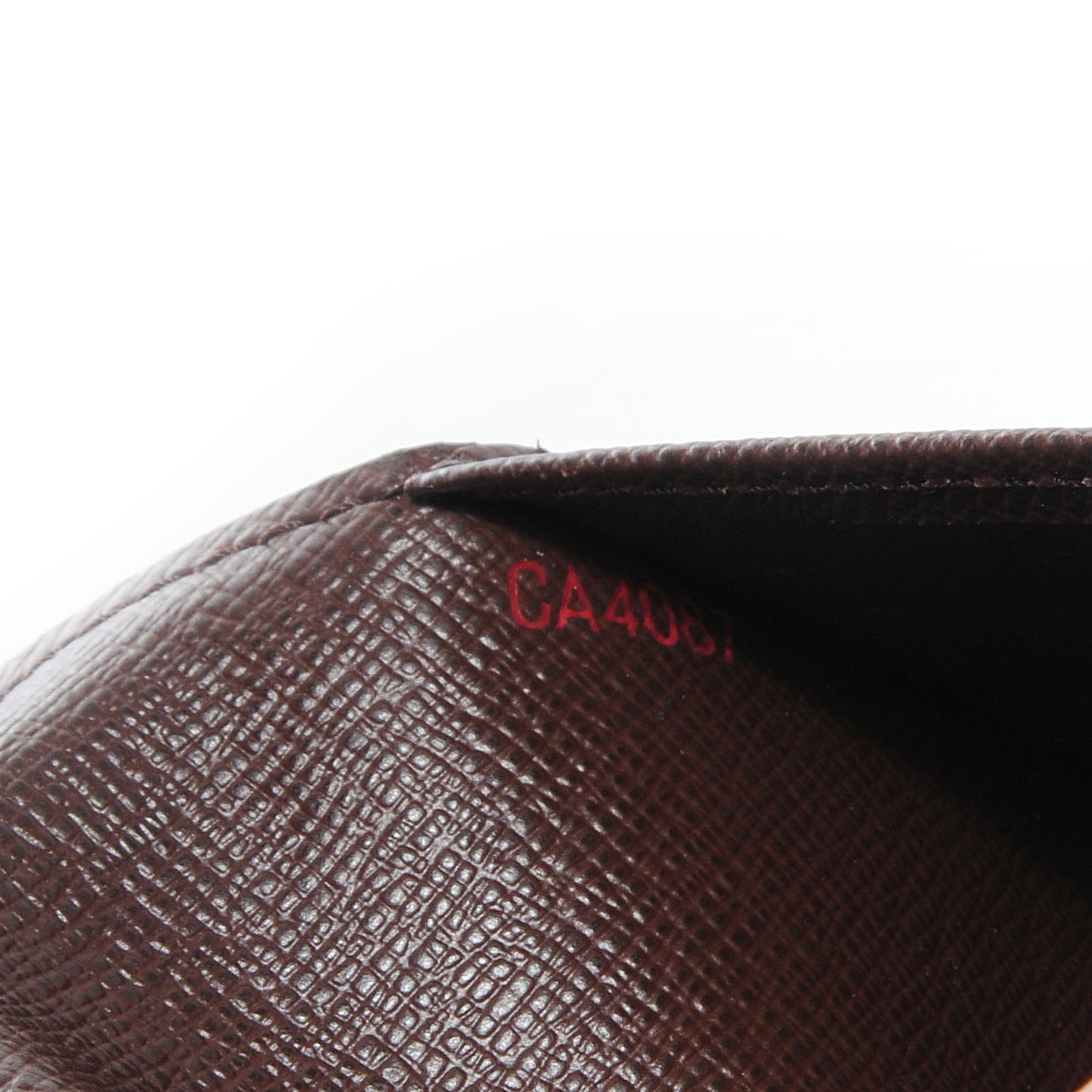 Damier Ebene Small Ring Agenda