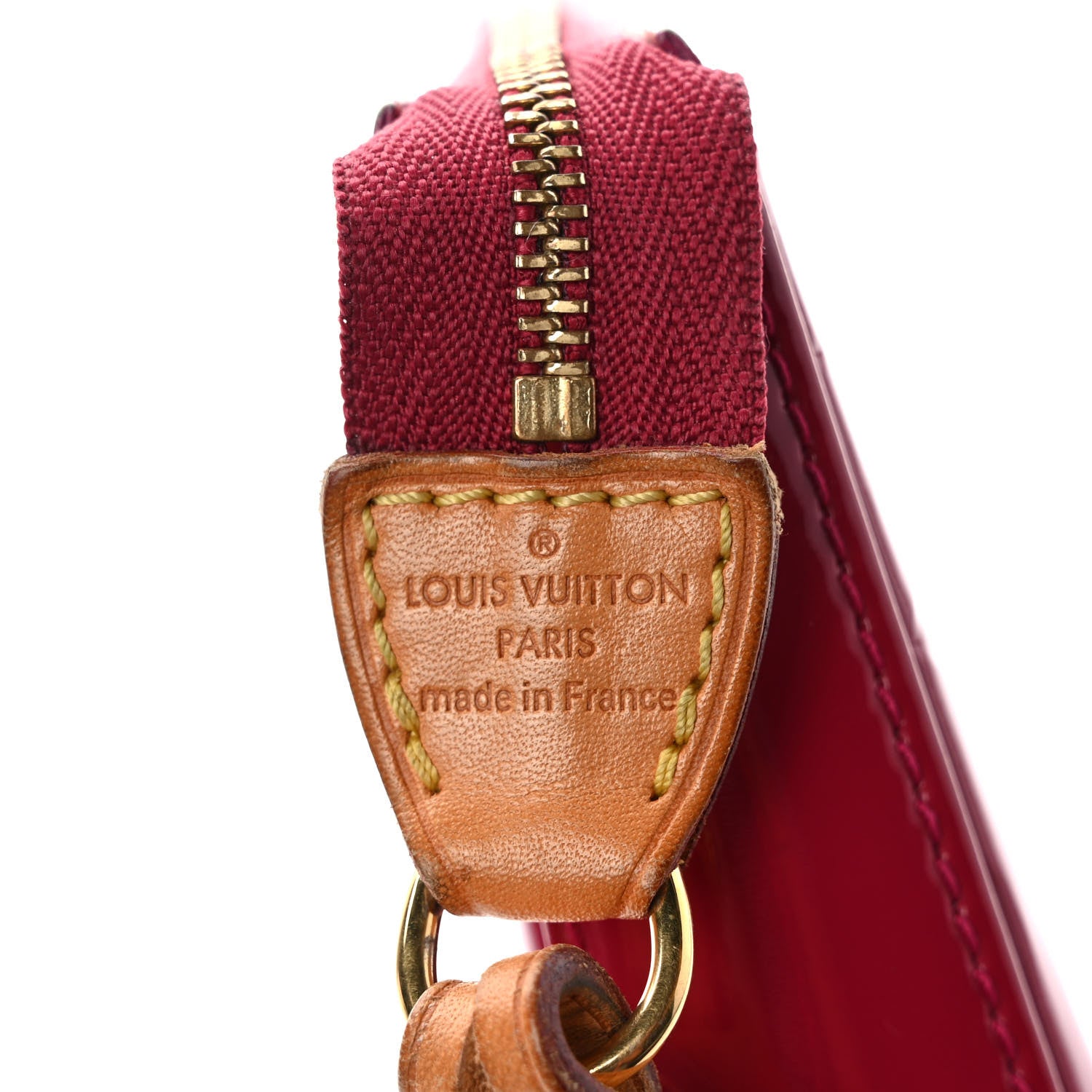 Louis Vuitton Vernis Pochette Accessories NM Pomme D'Amour 6 of 12
