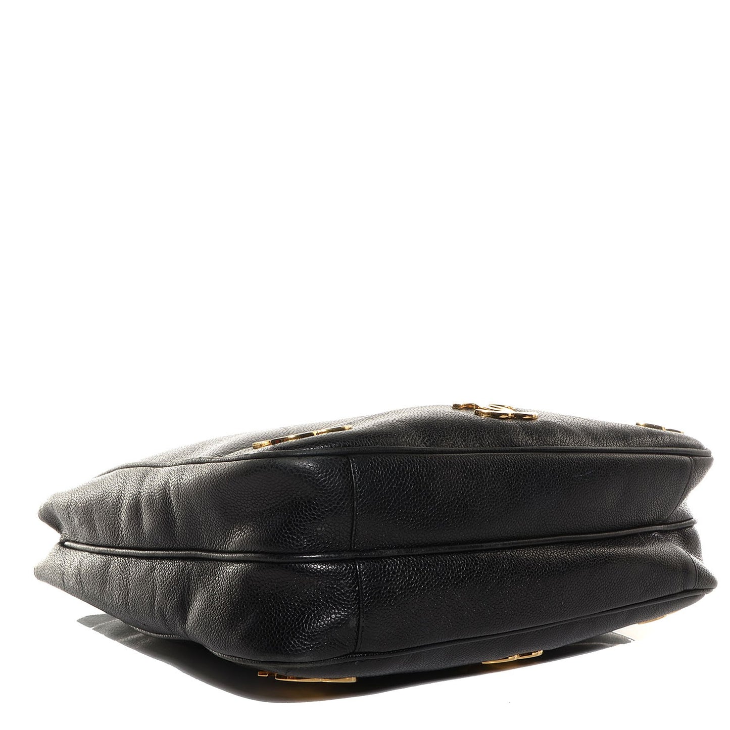 Caviar CC Shoulder Bag Black