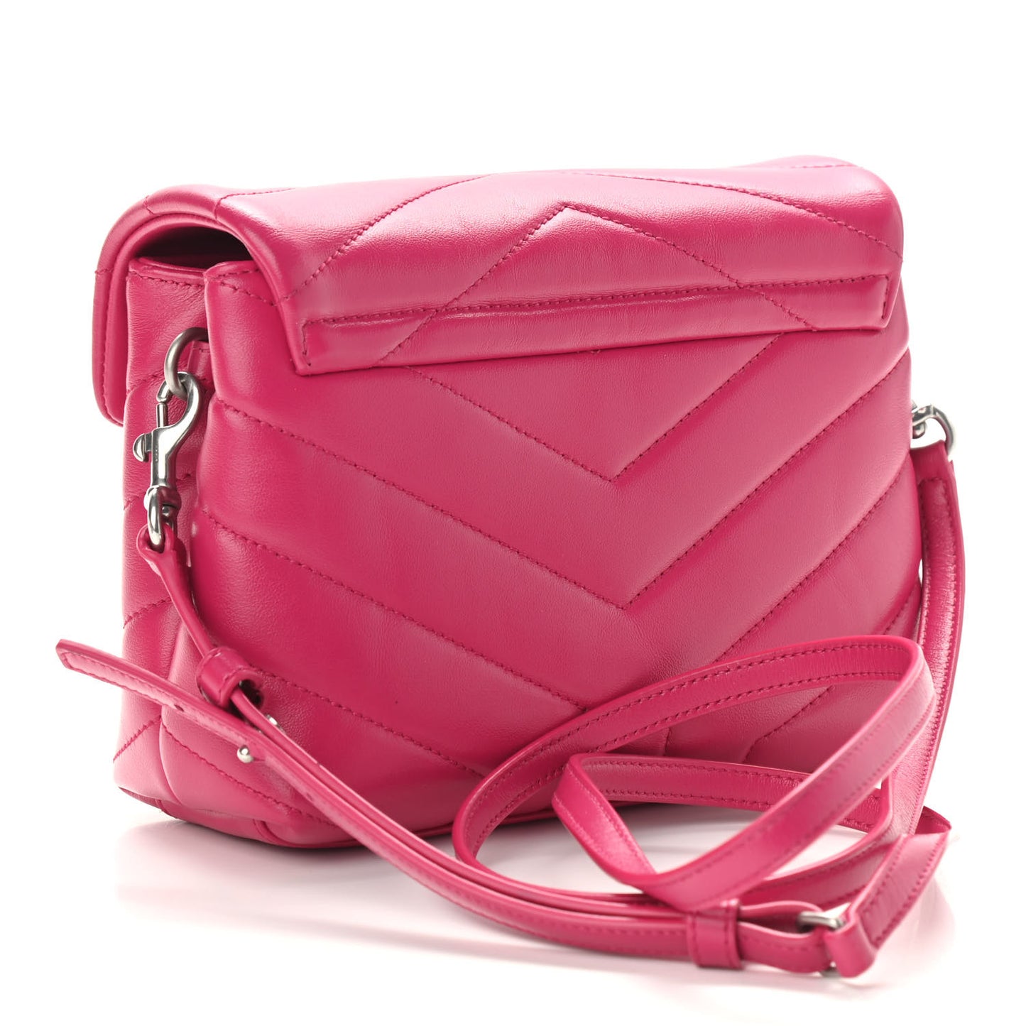 Calfskin Y Quilted Monogram Toy Loulou Crossbody Bag Freesia