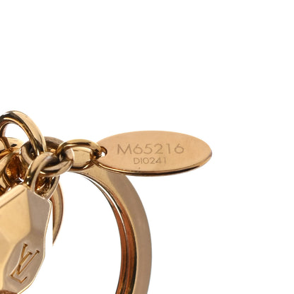 Louis Vuitton LV Facettes Bag Charm Key Holder Gold 4 of 4