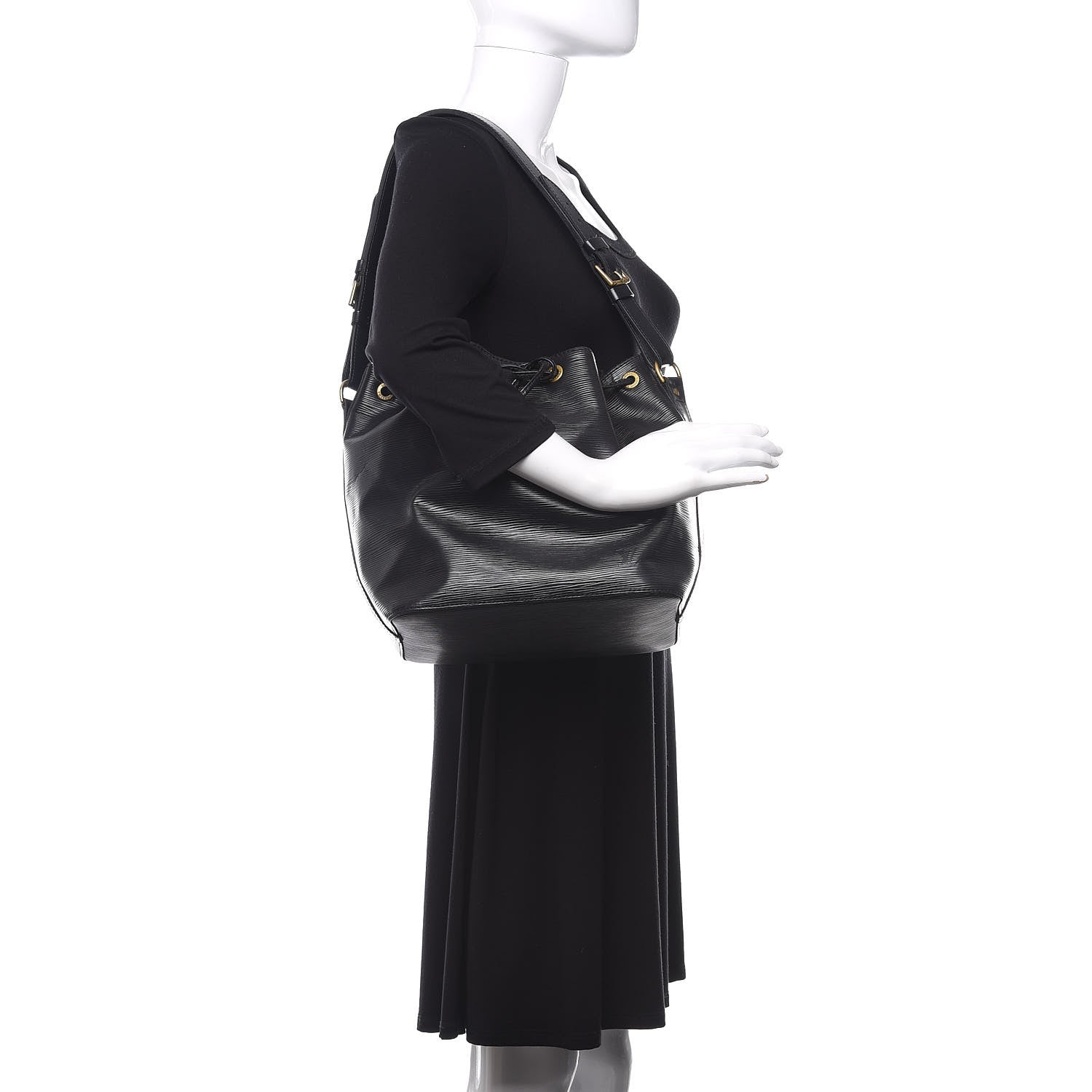 Louis Vuitton Epi Petit Noe Black 2 of 9