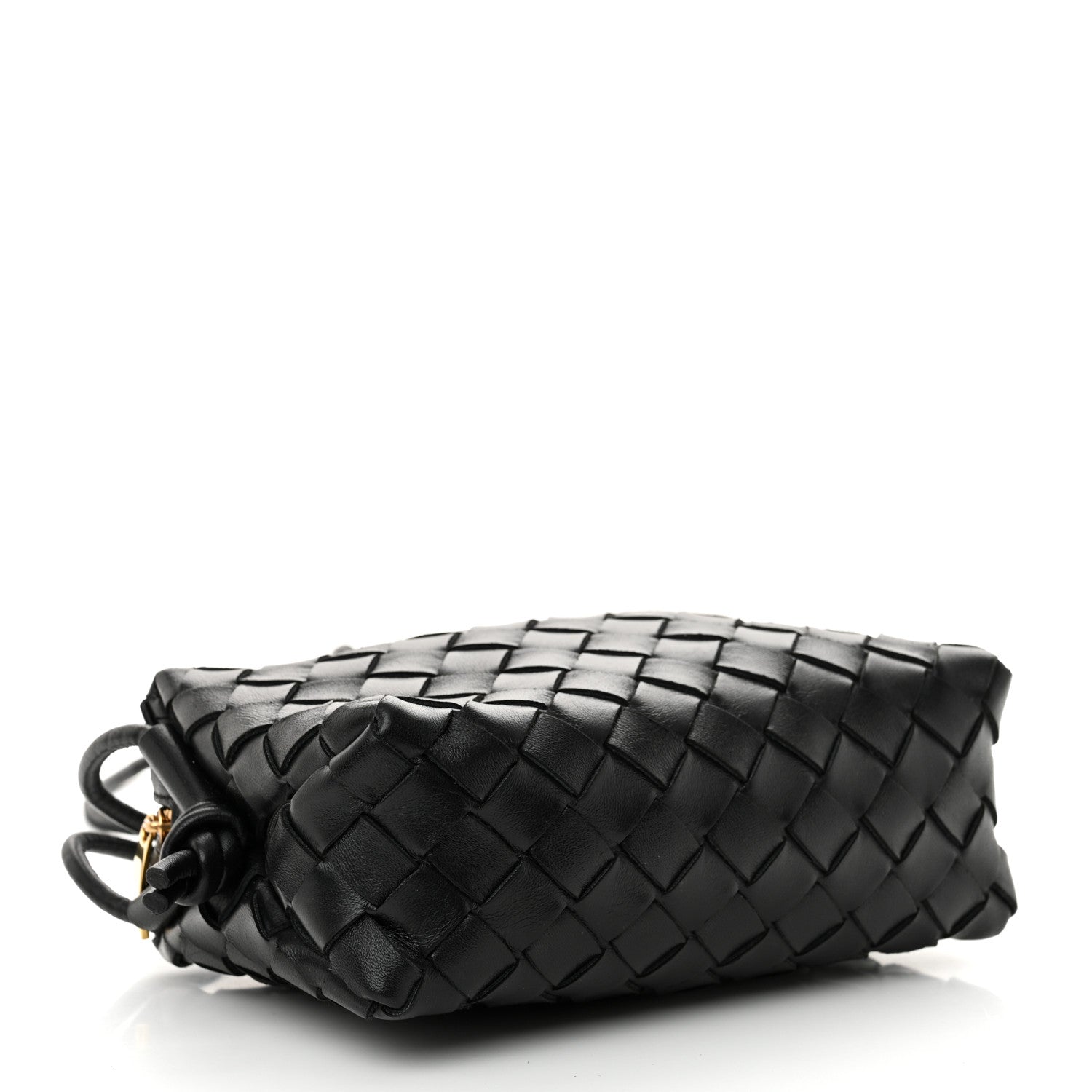 Bottega Veneta Nappa Intrecciato Mini Loop Camera Bag Black 4 of 10
