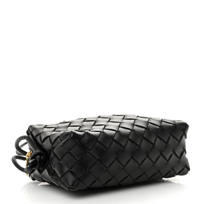 Bottega Veneta Nappa Intrecciato Mini Loop Camera Bag Black 4 of 10