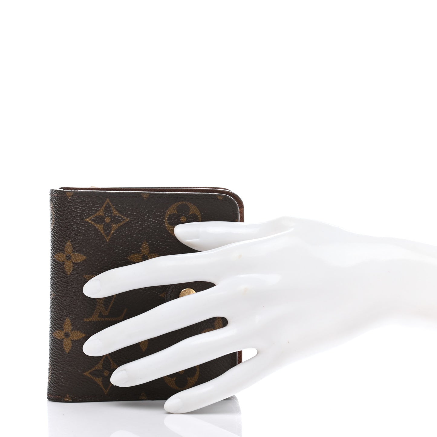 Monogram Compact Zippe Zipped Wallet