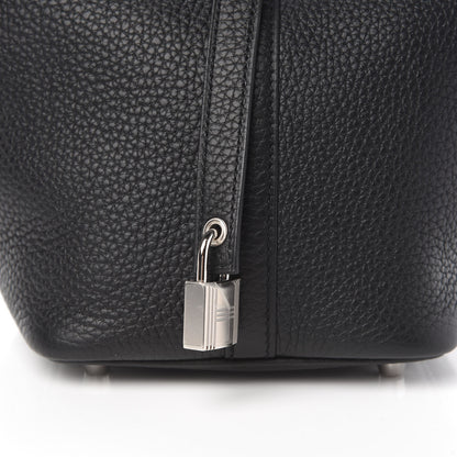 Hermes Taurillon Clemence Picotin Lock 18 PM Black 10 of 10