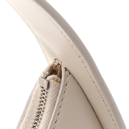 The Row Smooth Calfskin Half Moon Shoulder Bag New Ivory 10 of 11