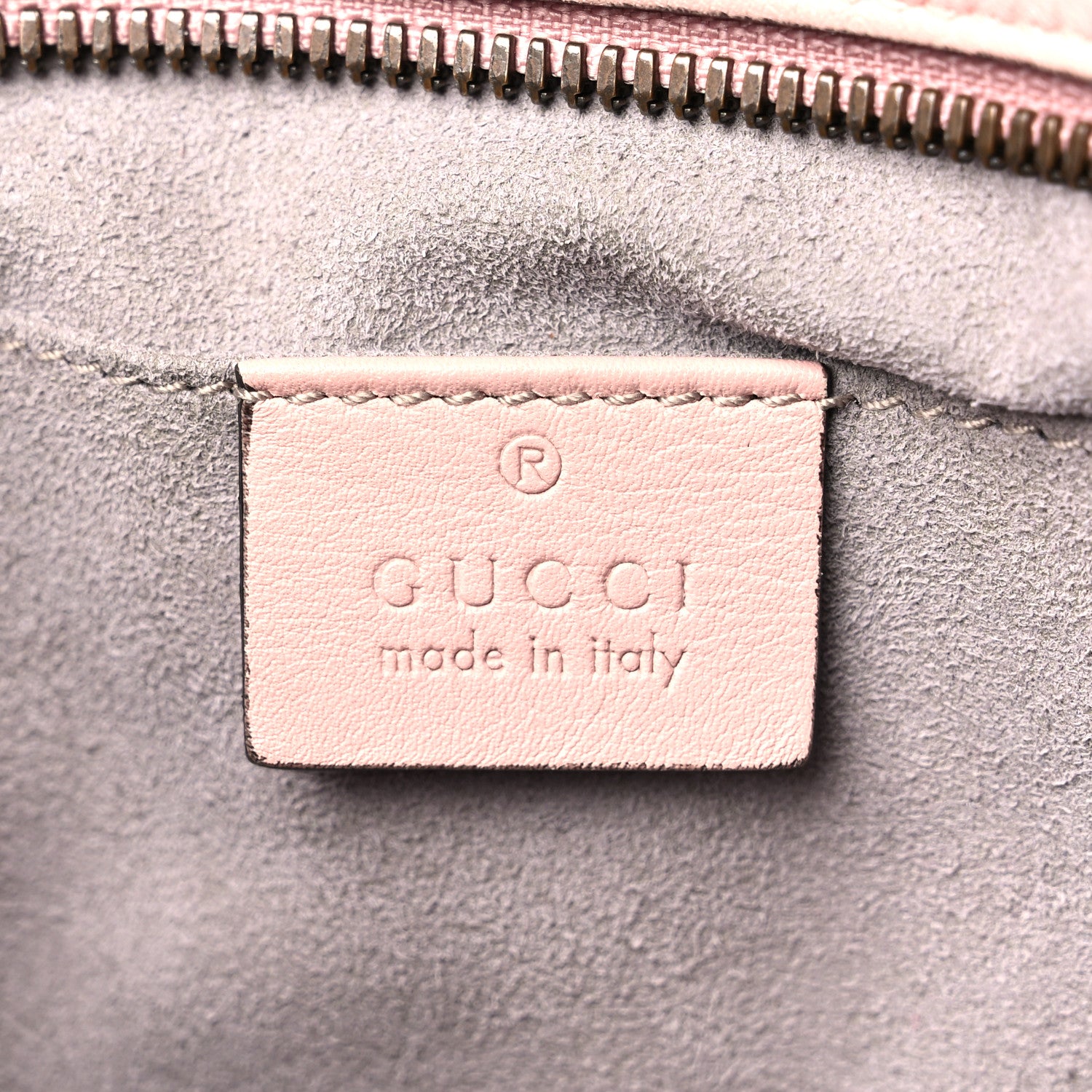 Gucci Calfskin Matelasse GucciGhost Small GG Marmont Chain Shoulder Bag Perfect Pink Rosa Ivory 6 of 12