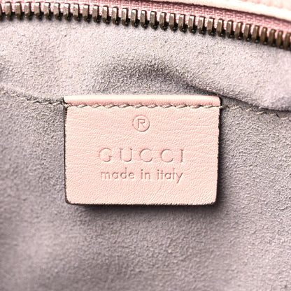 Gucci Calfskin Matelasse GucciGhost Small GG Marmont Chain Shoulder Bag Perfect Pink Rosa Ivory 6 of 12