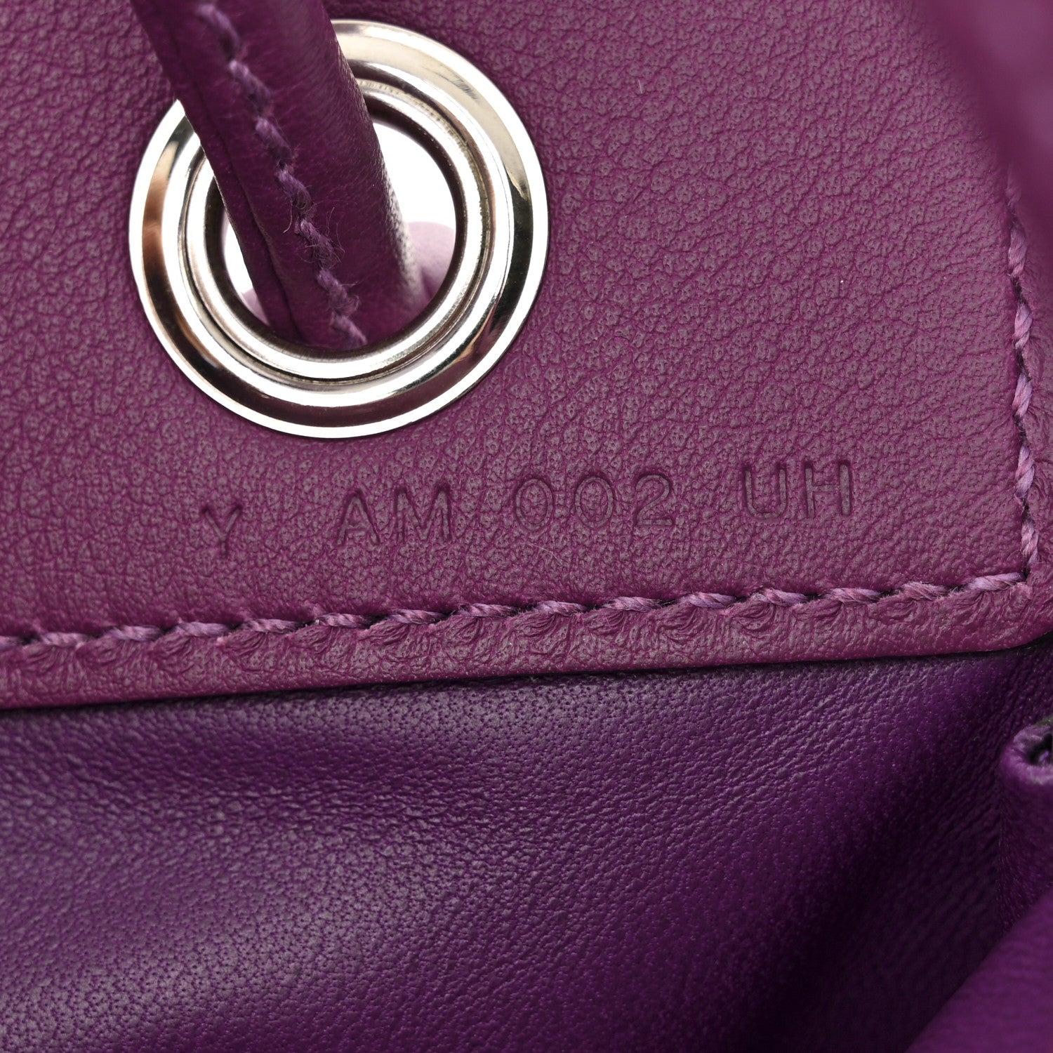 Hermes Milo Lambskin Swift Mini Aline Anemone 7 of 10