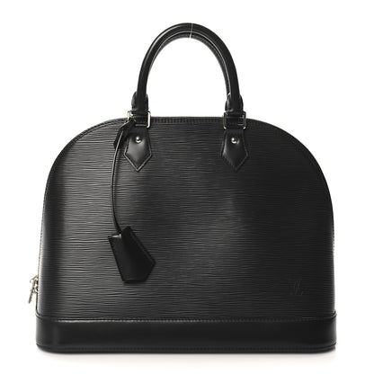 Louis Vuitton Epi Alma MM Black 1 of 9