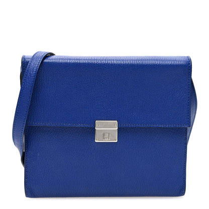 Hermes Chevre Mysore Clic 16 Wallet Bleu Electrique 1 of 10