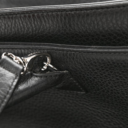Chanel Calfskin Cerf Executive Shopper Tote Black 13 of 15