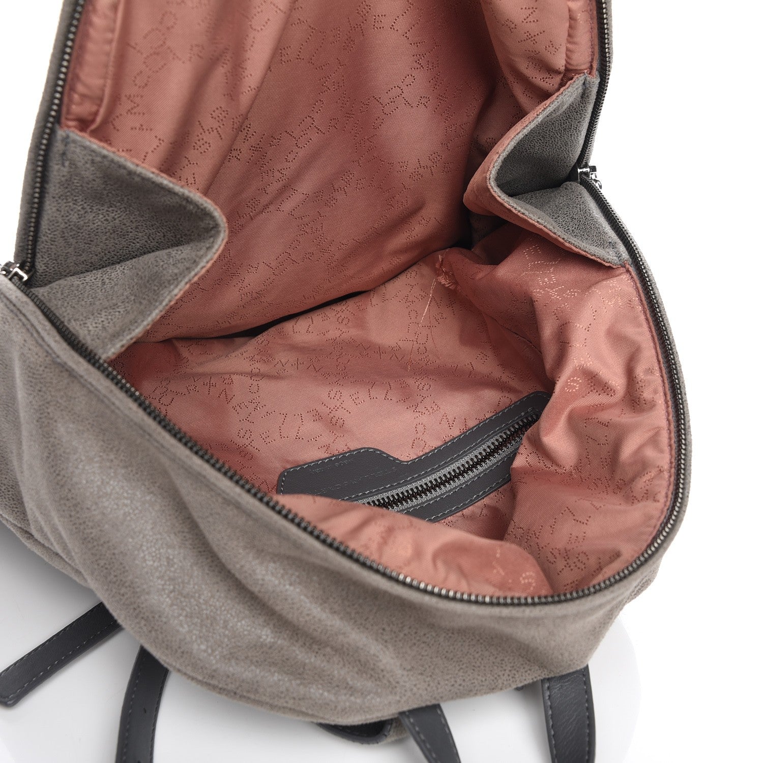 Stella McCartney Shaggy Deer Rucksack Backpack Grey 5 of 9
