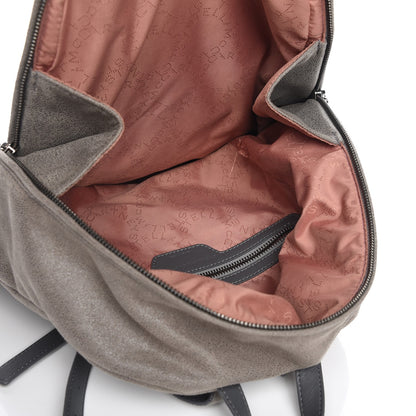 Stella McCartney Shaggy Deer Rucksack Backpack Grey 5 of 9
