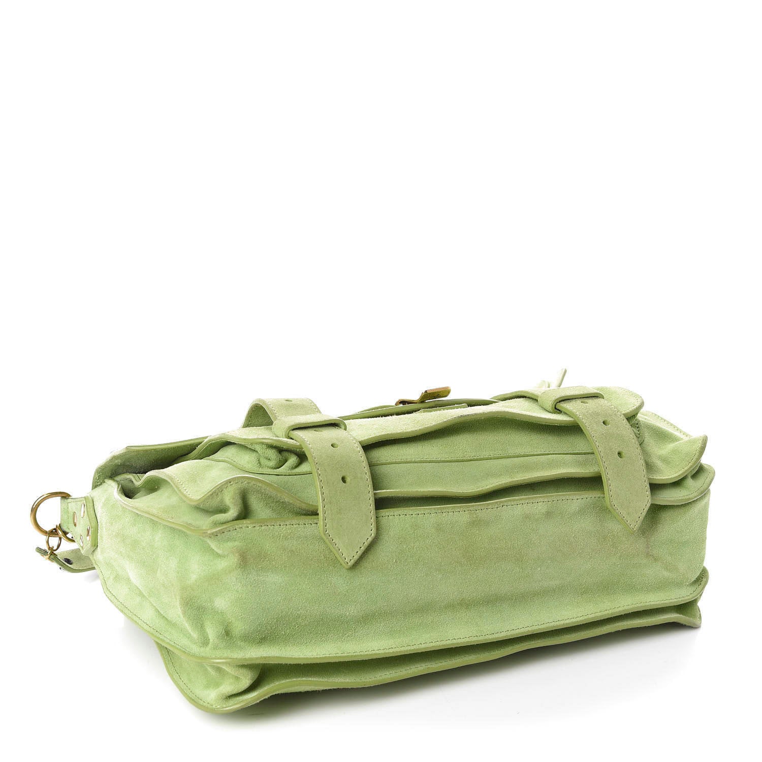 Proenza Schouler Suede Medium PS1 Satchel Grass 4 of 14