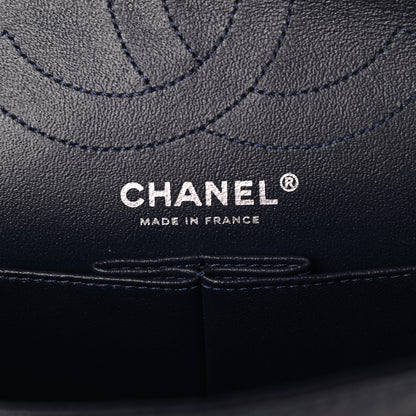 Chanel Aged Calfskin Quilted 2.55 Reissue 226 Flap Dark Navy Blue 6 of 10