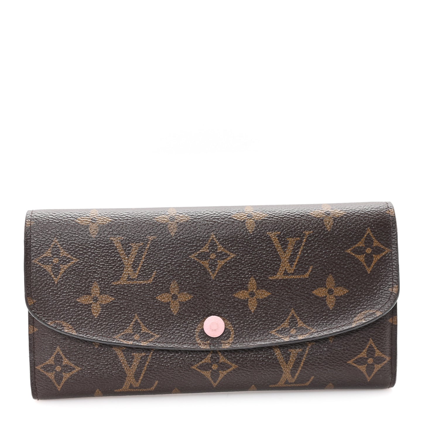 Monogram Emilie Wallet Rose Ballerine