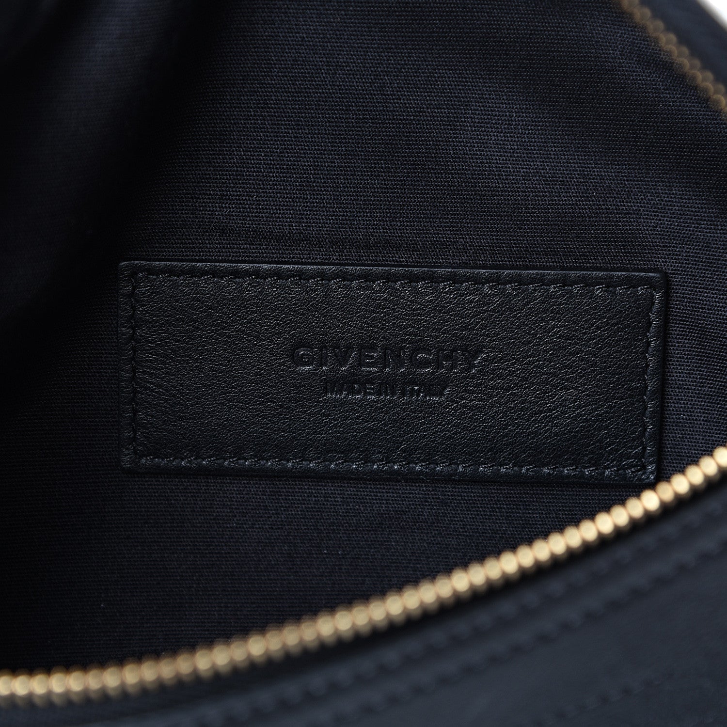 Givenchy Calfskin Mini Whip Belt Bag Black 5 of 9