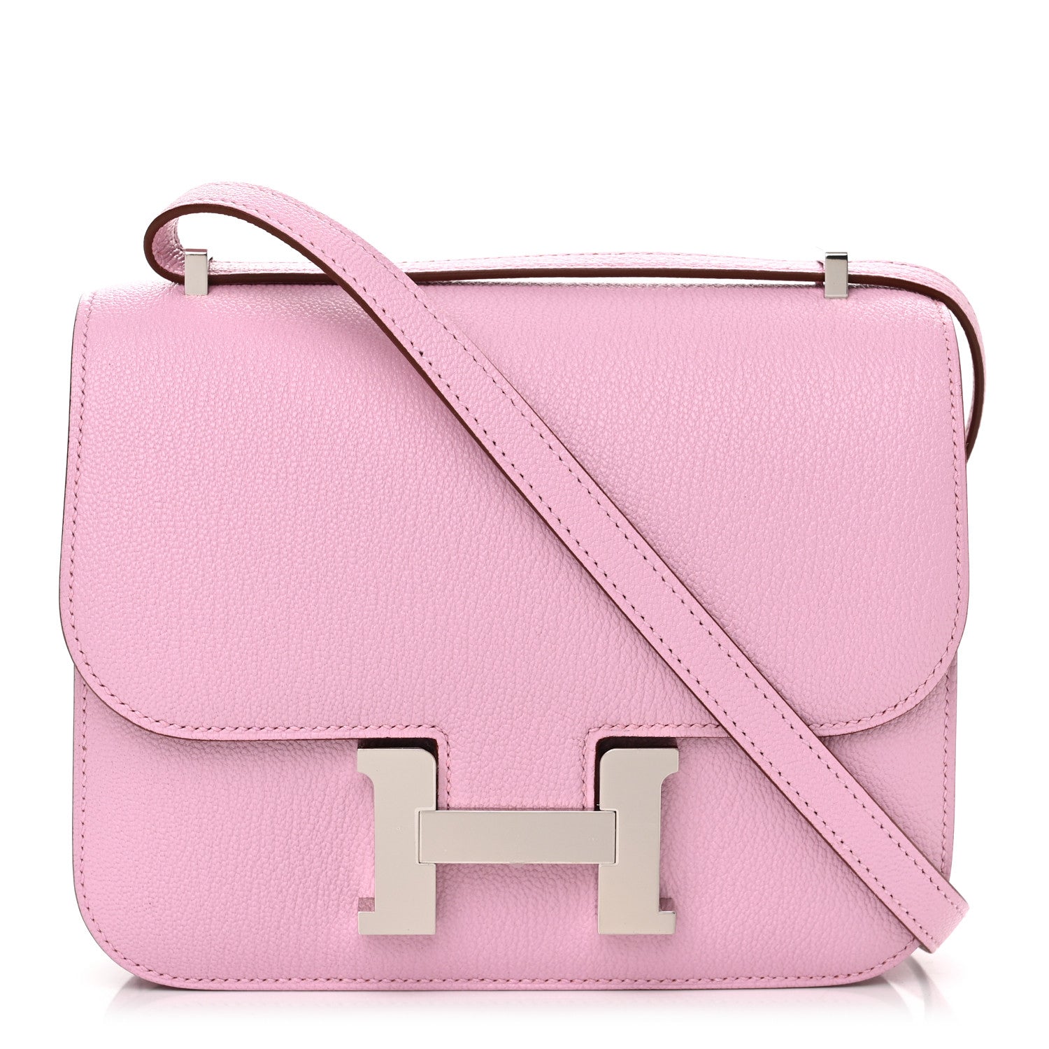 Hermes Chevre Mysore Verso Constance 18 Mauve Sylvestre Rouge Exotique 1 of 11