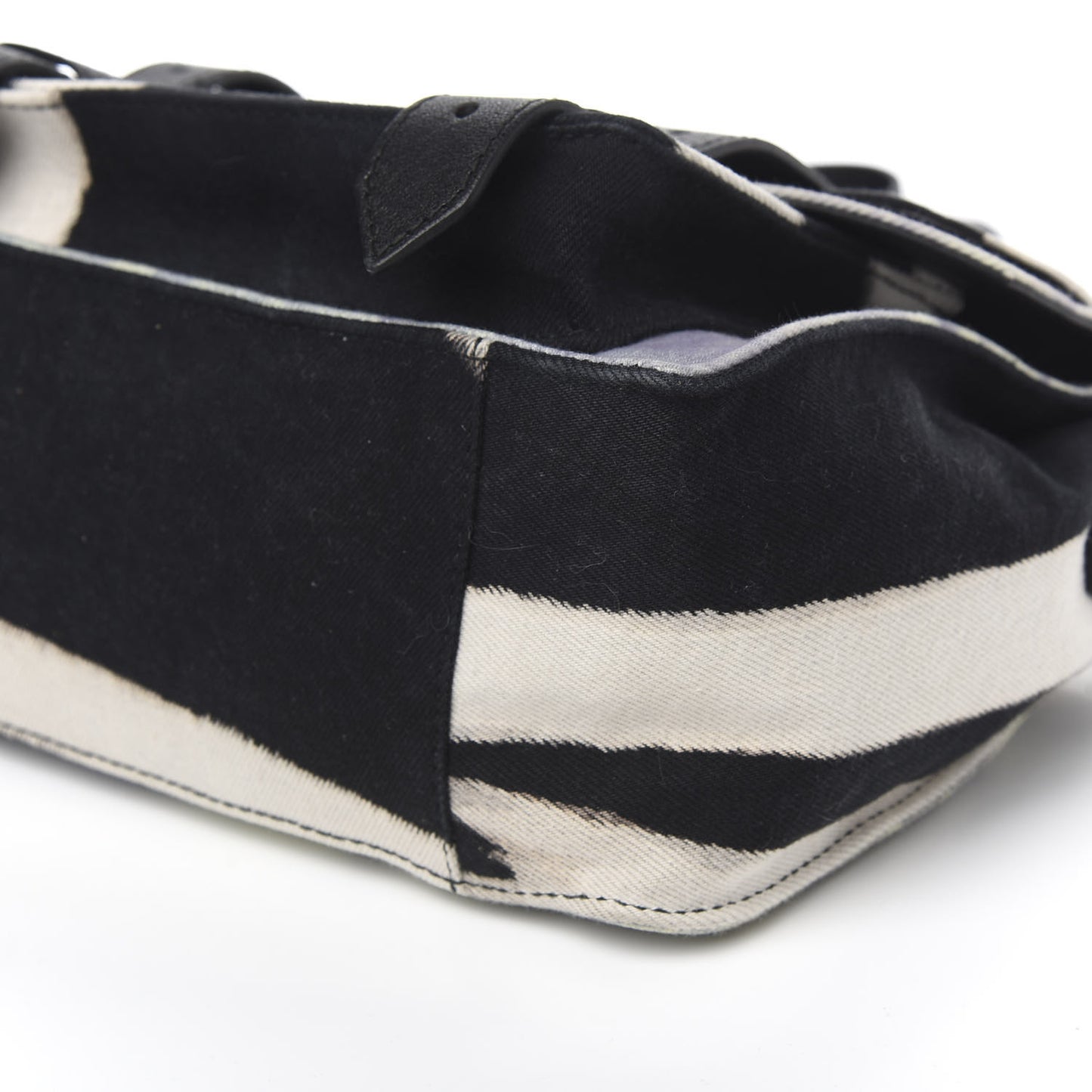 Canvas Tie Dye Tiny PS1 Satchel Black Multicolor